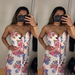 Crystal Sky Floral Dress